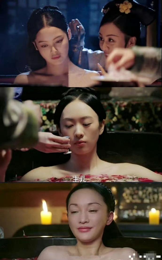 如懿传里这么多洗澡镜头，偏偏如懿的最奇怪​​​