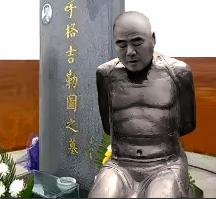 全网热议！呼格吉勒图墓前立跪像提议刷屏：不是泄愤，是留给世人永不褪色的警钟。