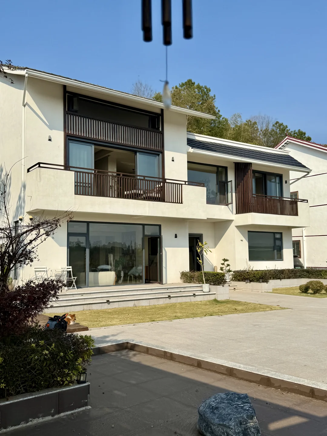 冬天里的农村自建房也有属于它的浪漫