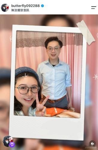 ​​​ 7日，“蝴蝶姐姐”在社交平台宣布已平安生下双胞胎女儿，并透露宝...