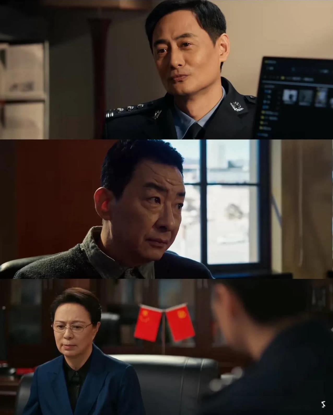 《以法之名》现在明面上出现三个保护伞，一个比一个大第一个就是那个孙局，他直接开