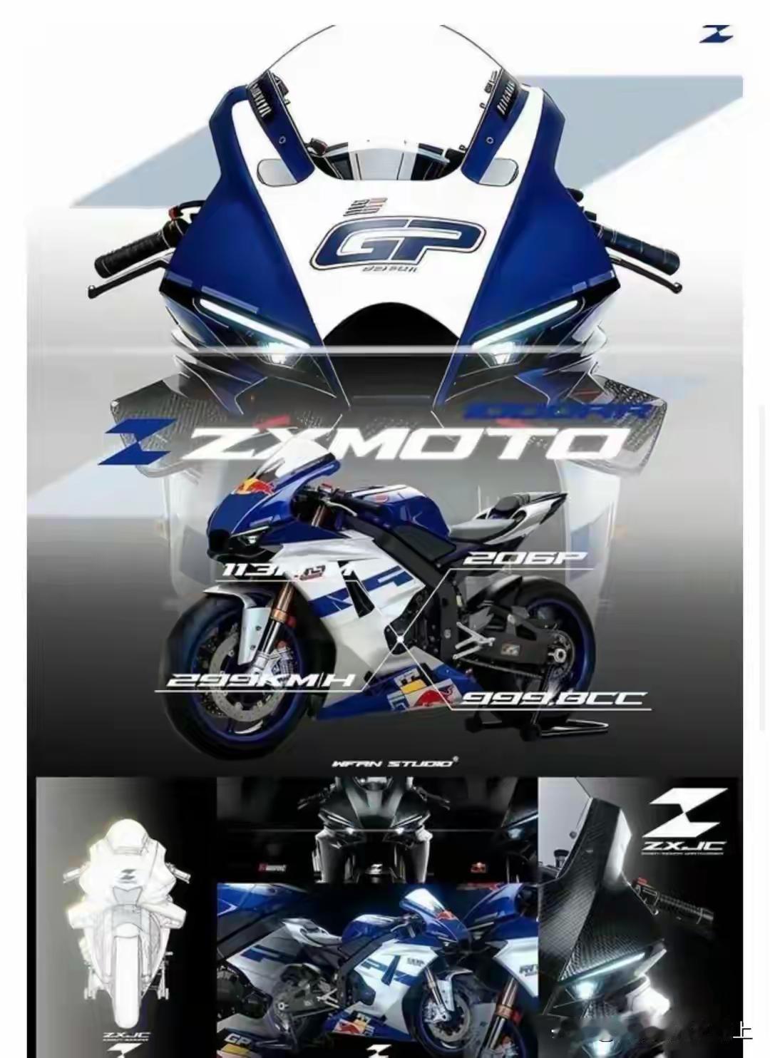 🚀张雪1000RR：国产公升的破局者核心数据：999.8ccV4发动机