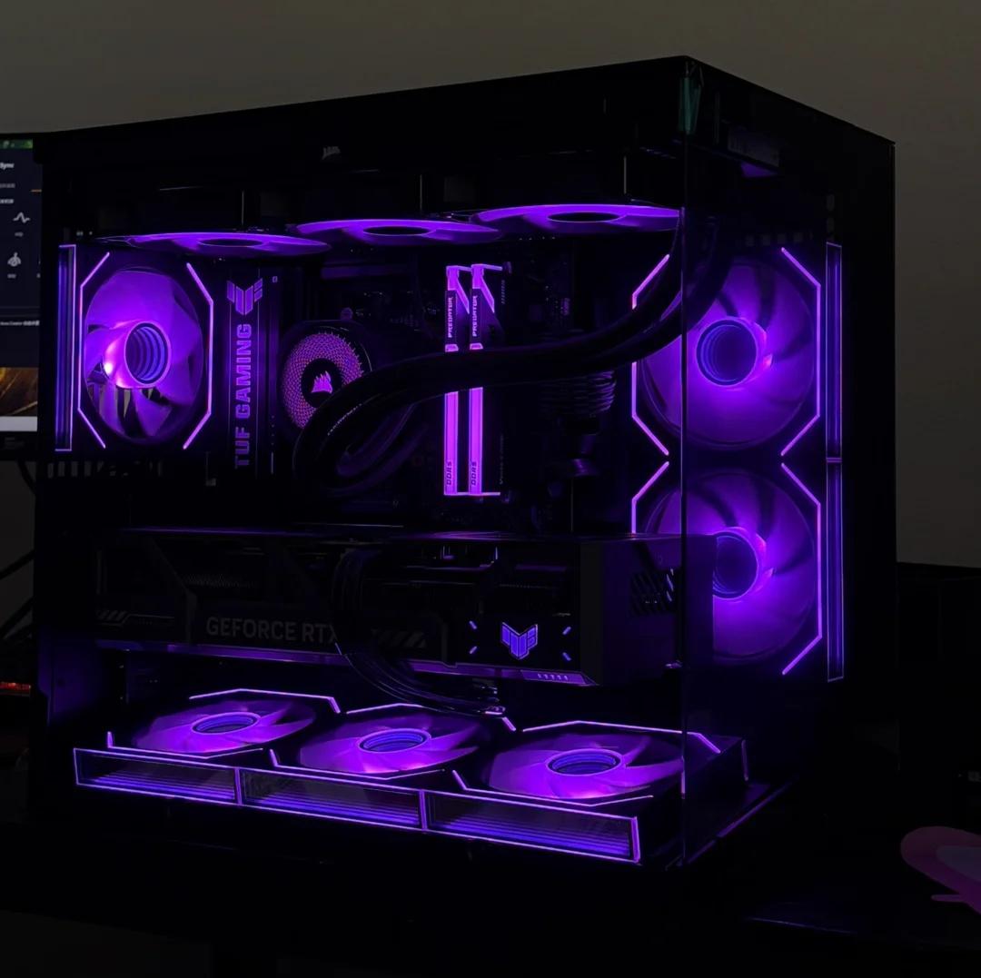 9800X3D+5080CPU：9800X3D主板：ASUSB650E-E