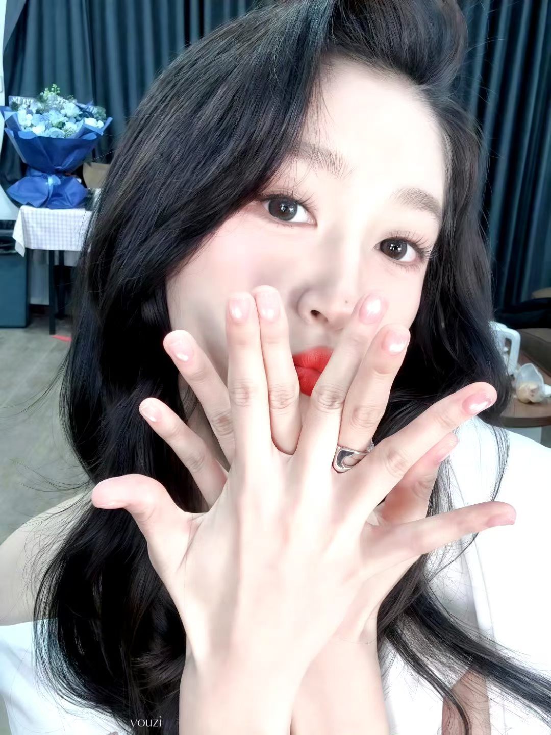 红掌关晓彤婚纱路透我姐好美，好期待！