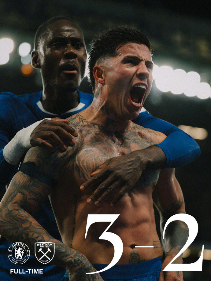 #切尔西各项赛事五连胜#英超联赛第24轮，切尔西坐镇斯坦福桥球场迎战西汉姆联。上