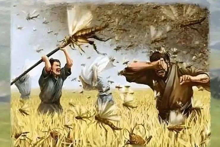 古代闹蝗灾之后，为什么古人宁愿饿死也不会去吃蝗虫呢？这蝗虫铺天盖地，遮天蔽日，