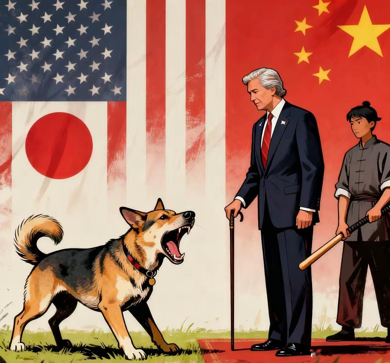 昨天那通电话传达的意思大概是：管好你的狗，否则我要揍它了。大统领回：别介啊，我这