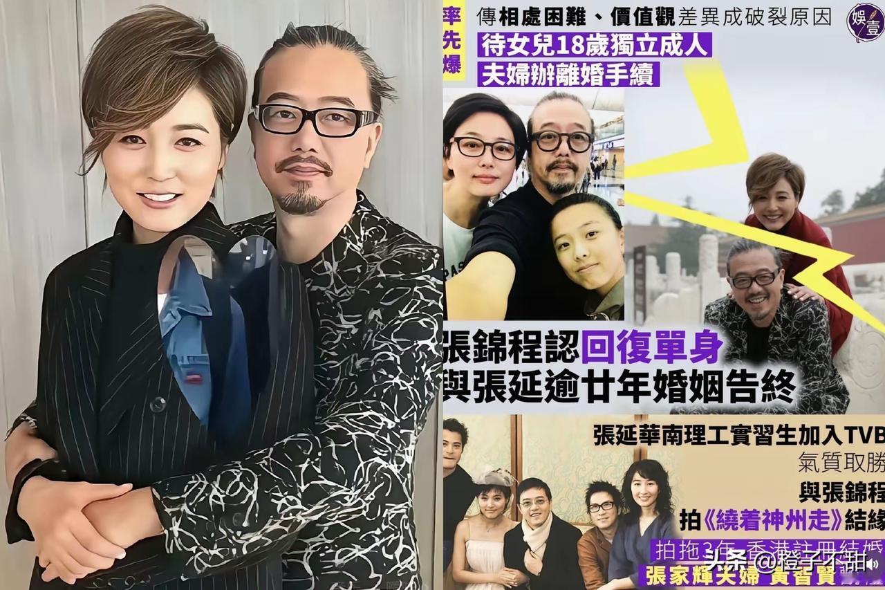 张延离婚这消息，藏了整整两年！男方就回了一个字：“是！”再一扒，人家20