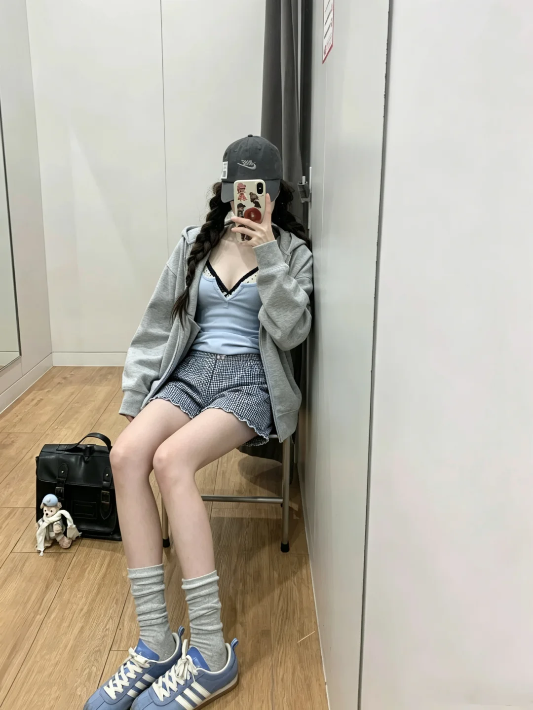 优衣库你就bm吧~🫧4套好韩好乖好显白~