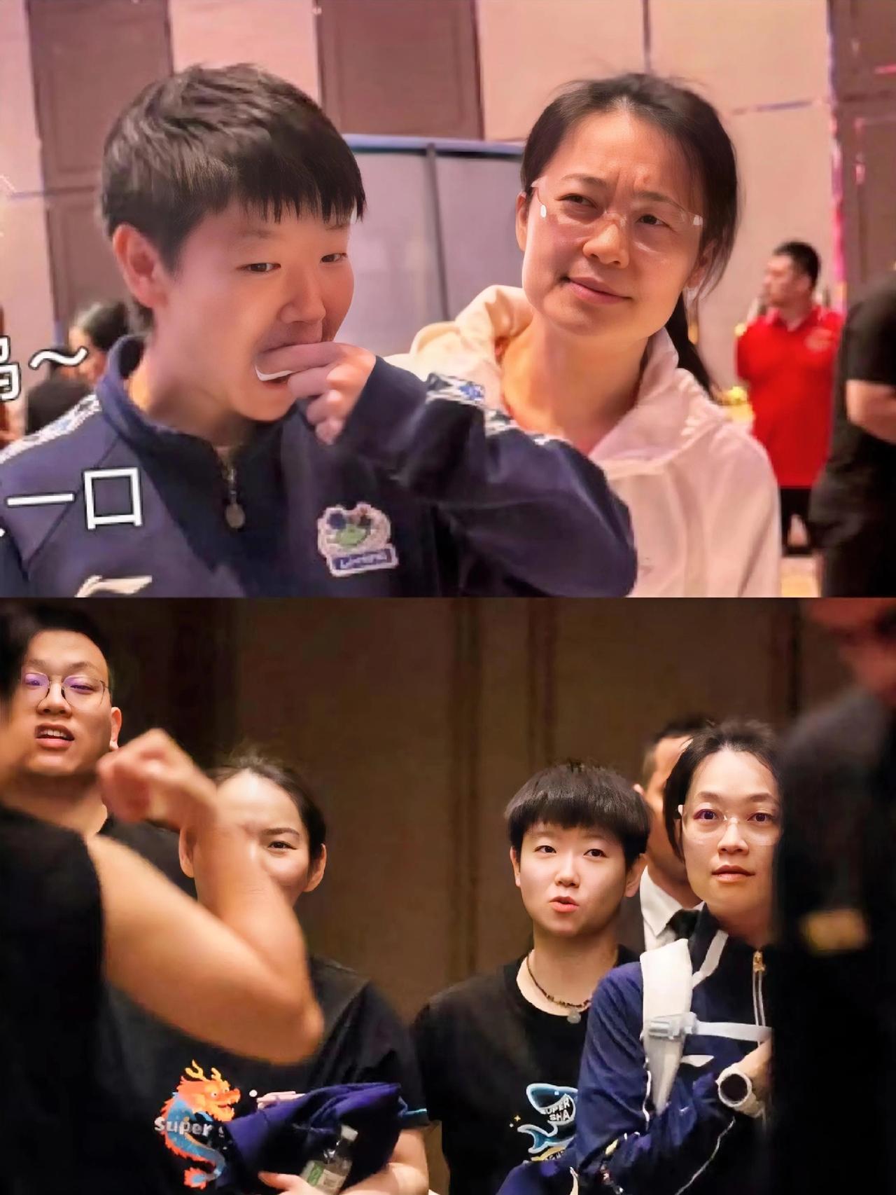 莎莎：左边的姐姐严控不让我吃饭，右边的哥哥威逼我必须运动，我可太难了！任姐：莎