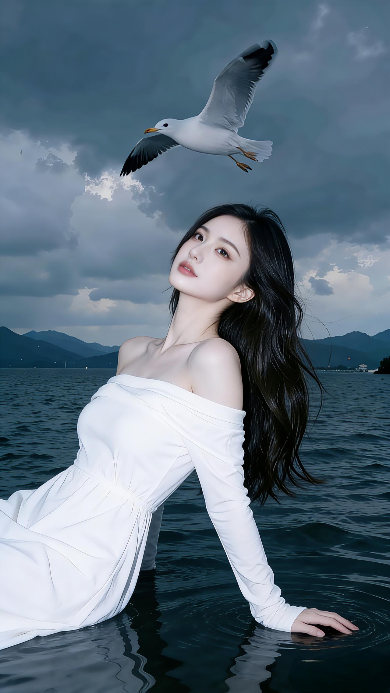 原来ai写真可以这么美，创作者中心创作灵感壁纸