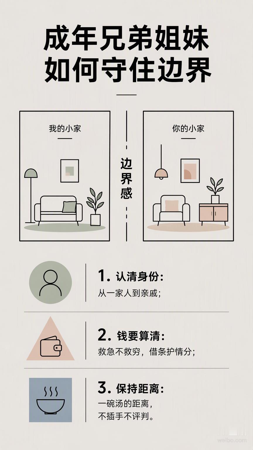 以前总觉得，兄弟姐妹是除了父母外最亲的人。直到大家各自成家，才慢慢发现，那份“不
