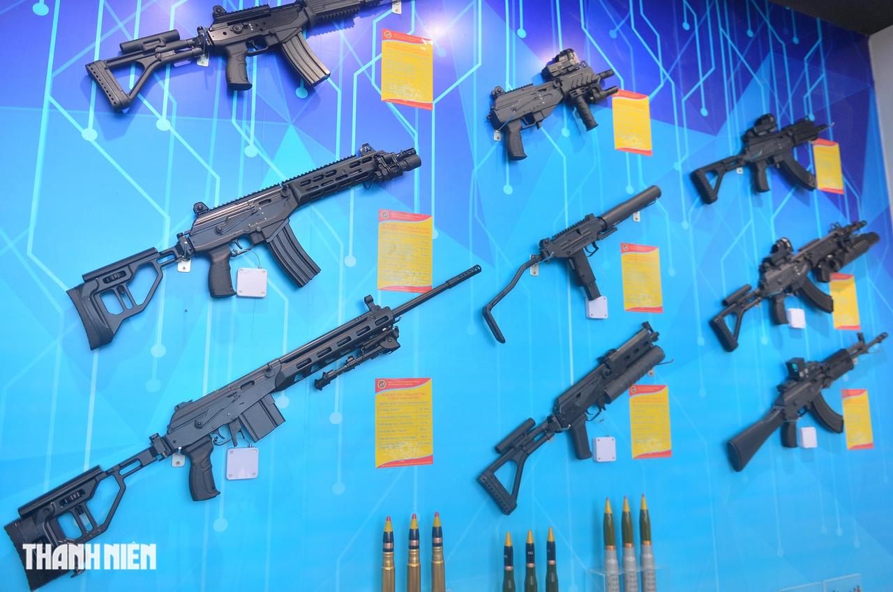 越南生产的步枪冲锋枪狙击步枪