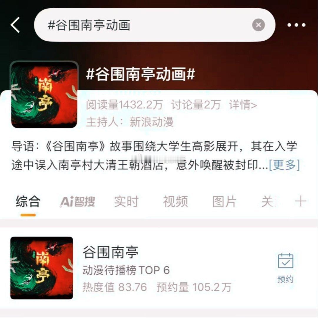谷围南亭动画过审谁的青春DNA动了！作为多年的《谷围南亭》老粉，看到动画过审简