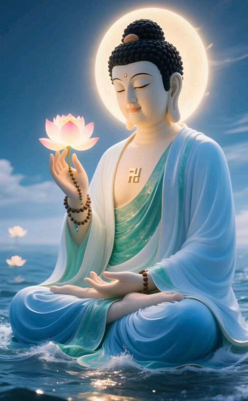 见佛祈福，福财两全相伴🙏求财亦求心安，愿挣钱不伤身心，忙碌皆有收获。家人平安健
