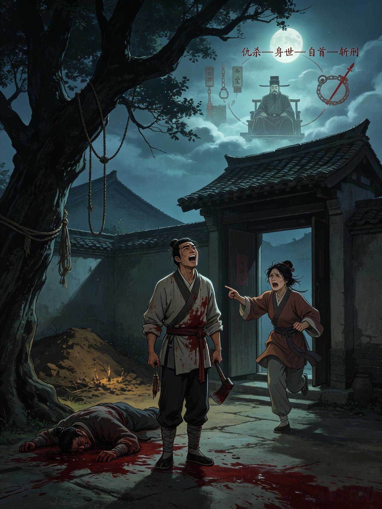 青州有个妇人柳氏，丈夫周大常年在外贩货，她与邻村屠户孙二私通。周大一次夜间回