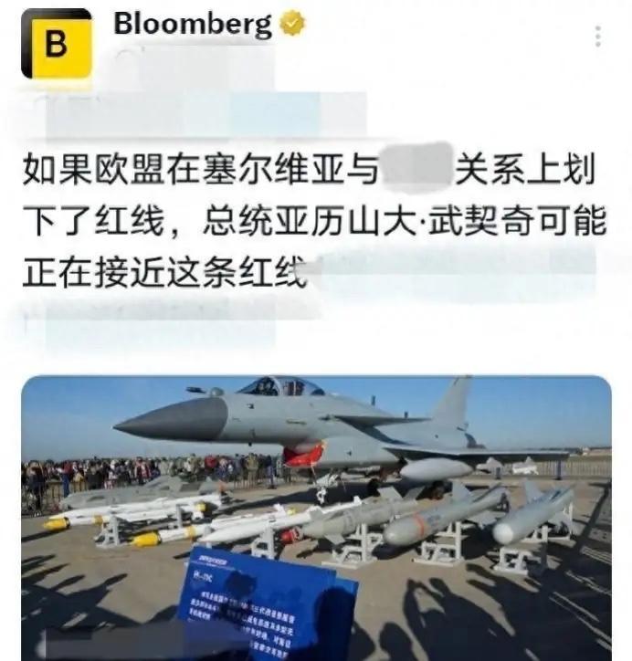 美媒警告塞尔维亚别碰红线，武契奇访华后，歼10与阵风并肩作战？这条新闻一出，立