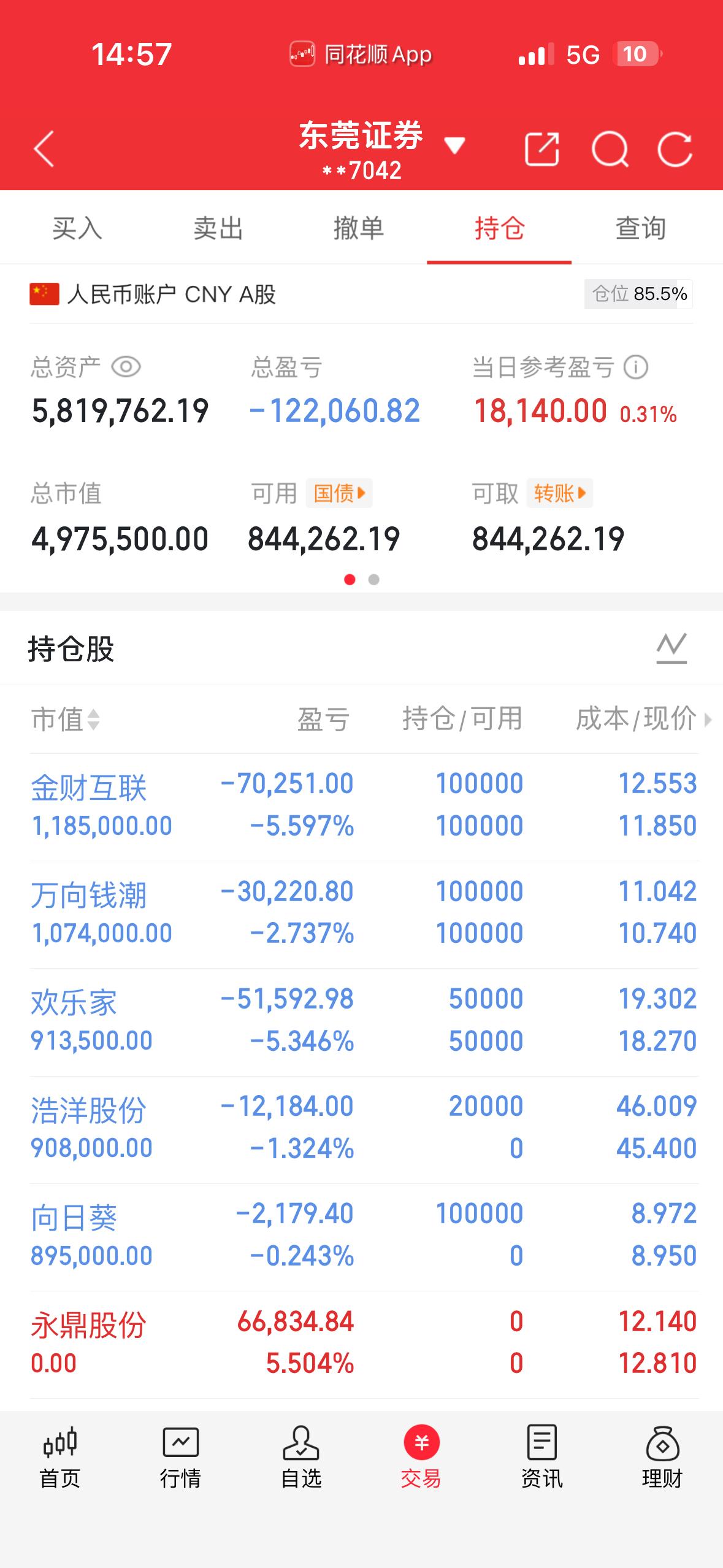 9.25实盘记录