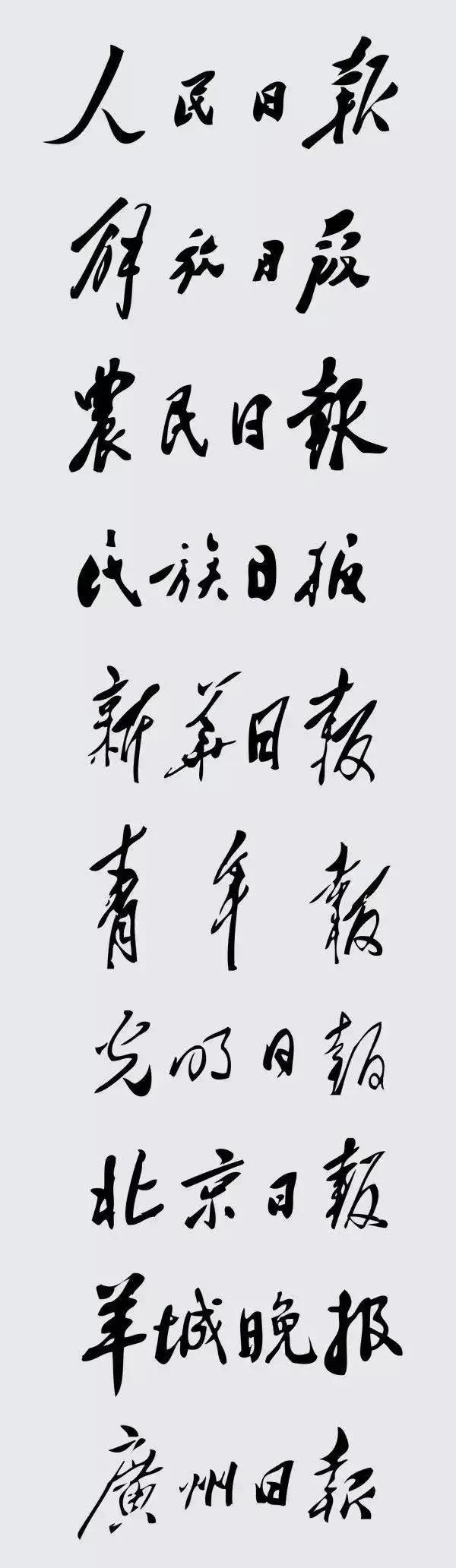 全国各省市自治区党委机关报的报头‌都有哪些人题写的？绝大多数由毛主席题写‌，仅‌