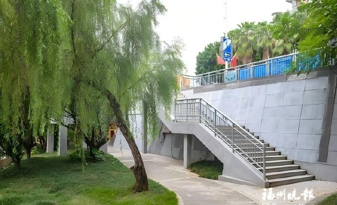 榕城身边事【前往闽水园观景通道升级了！】闽江北岸全线贯通提升工程江滨中大道白马河