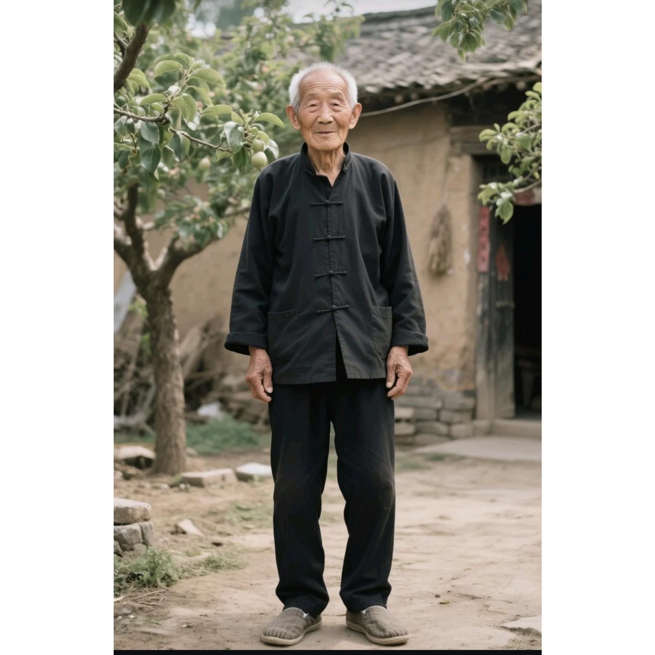 凌晨时分，宁夏的老屋里静悄悄的，90后姑娘佩佩正蹲在床边，低头给85岁的爷爷换已