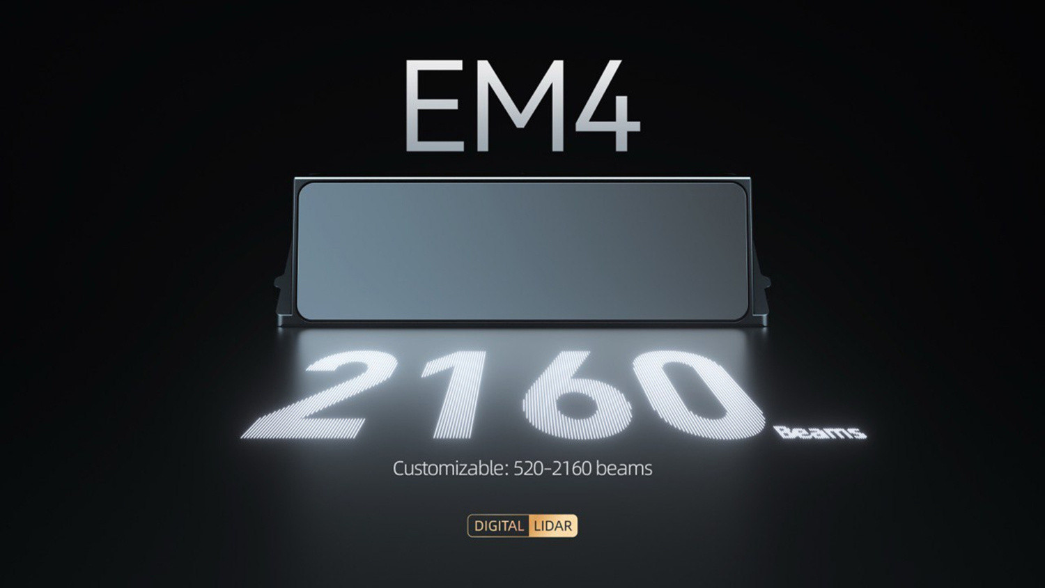 比亚迪支持的ADAS设备供应商Robosense发布了EM4激光雷达传感器，拥有