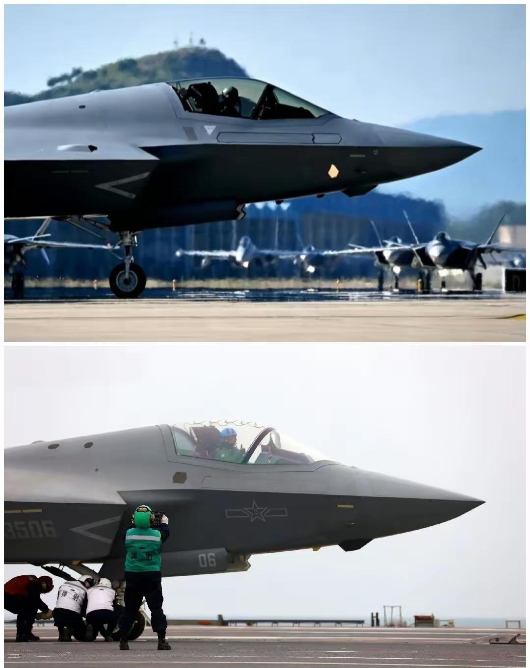 歼-35的空军型和海军弹射型。全球唯二的第五代隐身战斗机两用型号。不得不说，