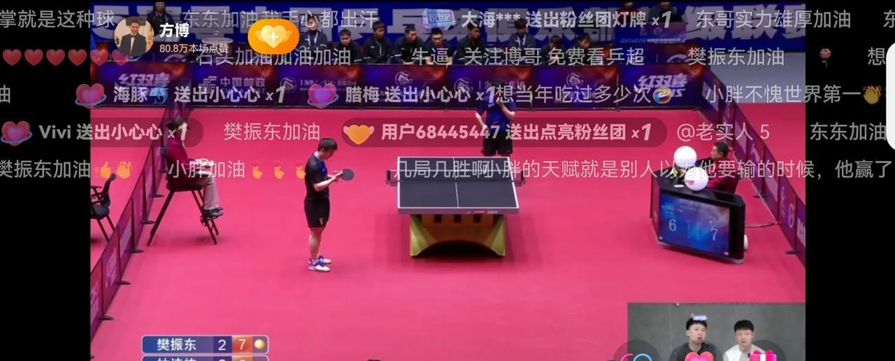 林诗栋能和樊振东交手是幸运，樊振东去国外打球了，想和他打都没机会，先别想着赢他还