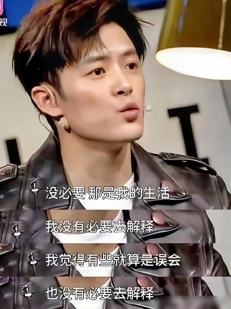 说颖儿是恋爱脑而最大的恋爱脑是付辛博当年大家说他吃软饭，他直接说，没必要解释