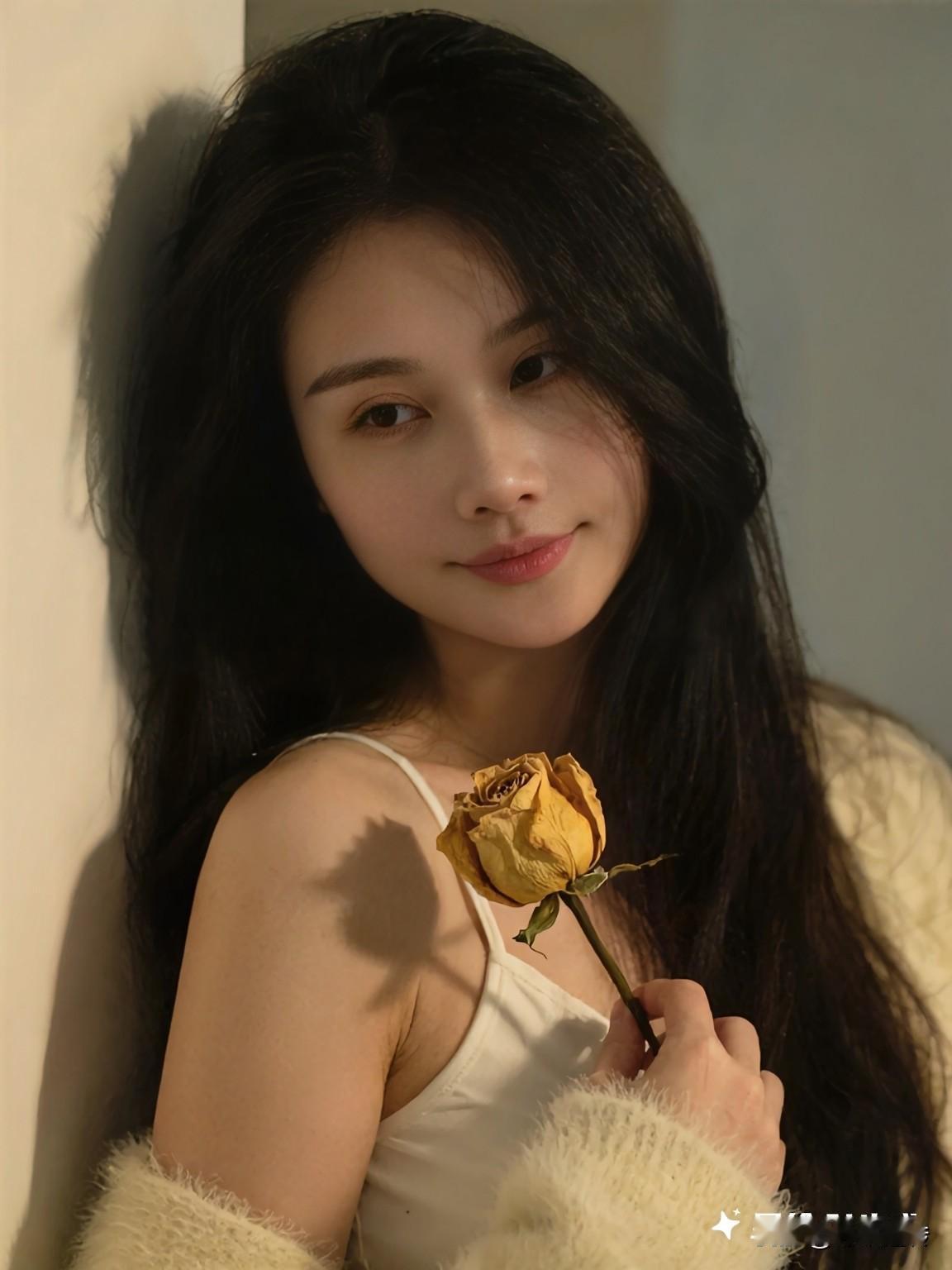 原来舒服的状态最出片啊，不用精致到每根发丝，松弛下来的时候，连空气里都是甜滋滋的