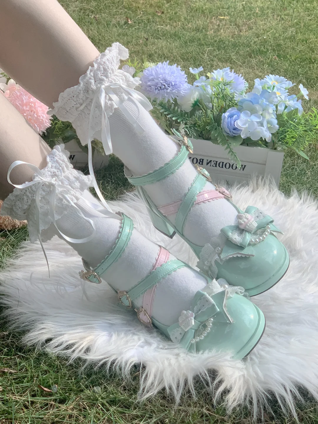 拜托 女孩子真的拒绝不了这双绿色🎀
