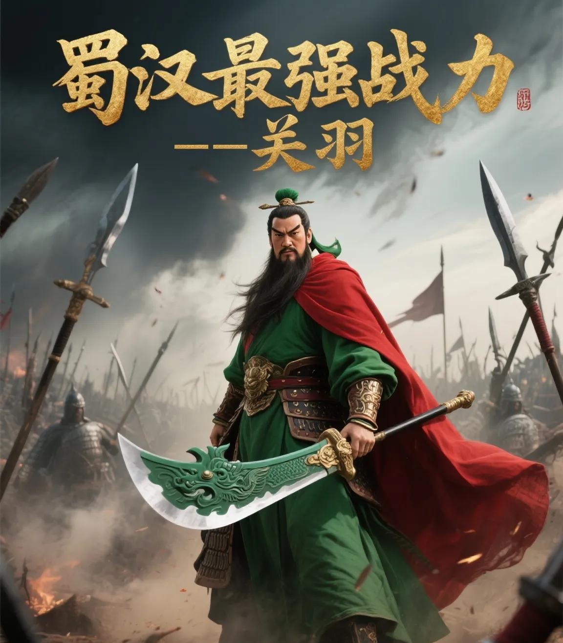 关羽！蜀汉最强战力！