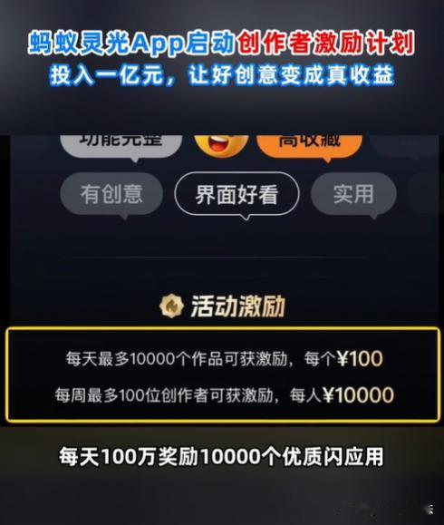 灵光果然来真的！首批分1亿激励的应用结果出炉。就在4月23日，灵光公布了首批