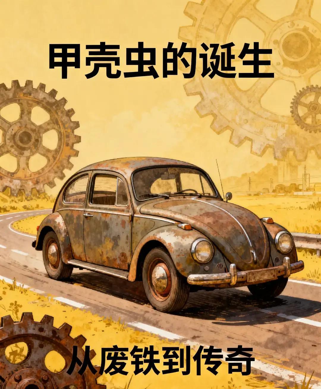 希特勒想给人民造辆便宜汽车，工程师一撇嘴：“删空车？”希特勒拍桌：“就按这个造！”1936年，斯图加