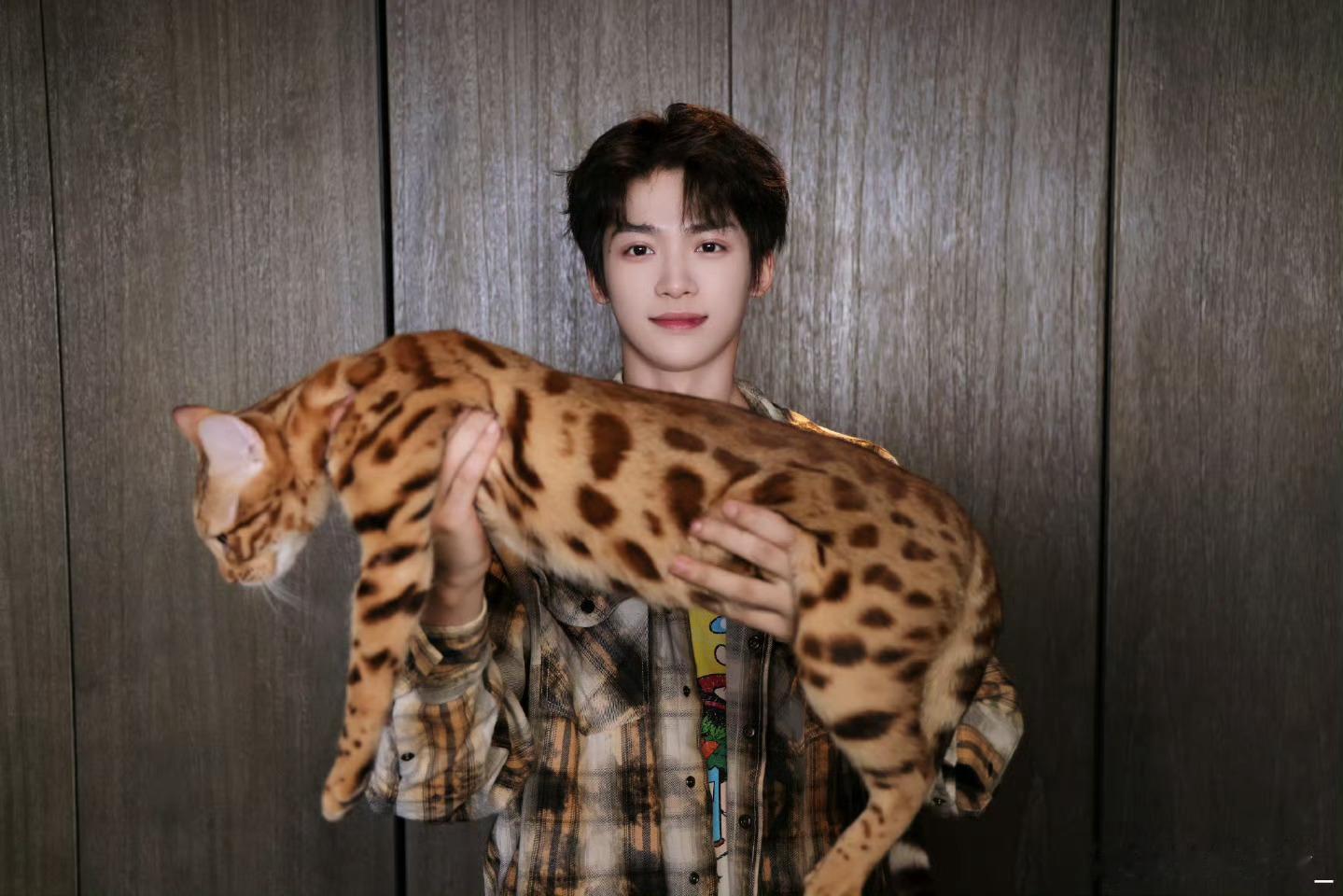 梓渝晒猫你敢跟大鱼对视吗