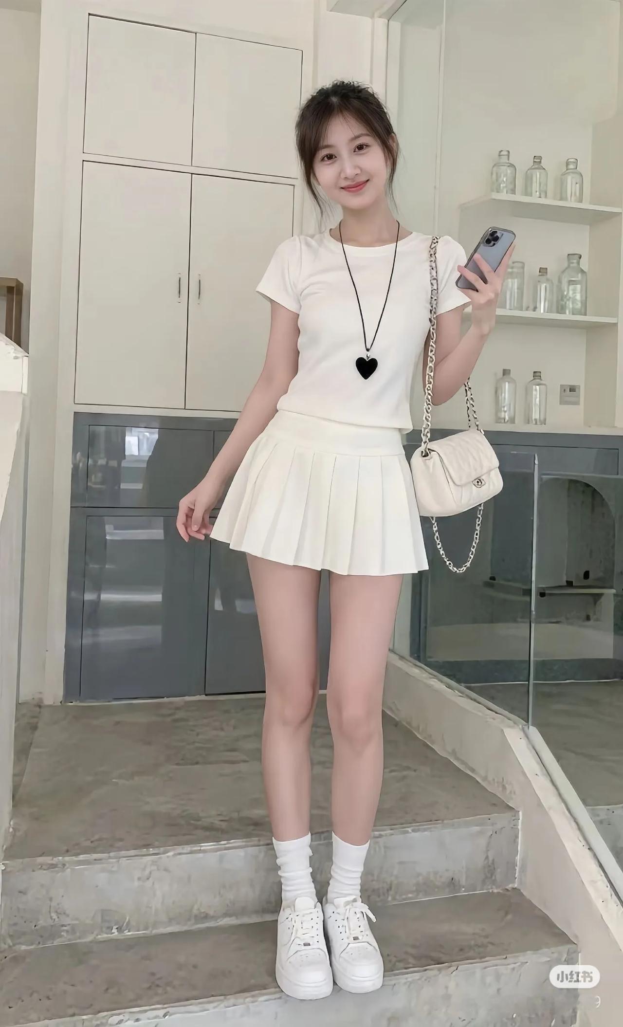 元气少女穿搭指南街拍高清美女