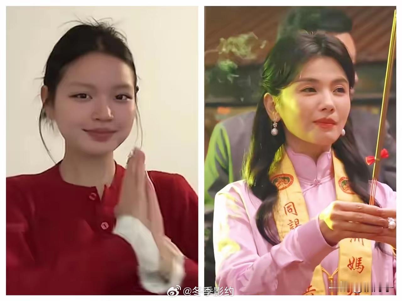 老话说相由心生，以前我不信，直到看到小妈祖高兴时的样貌，才知道被妈祖选中的孩子，