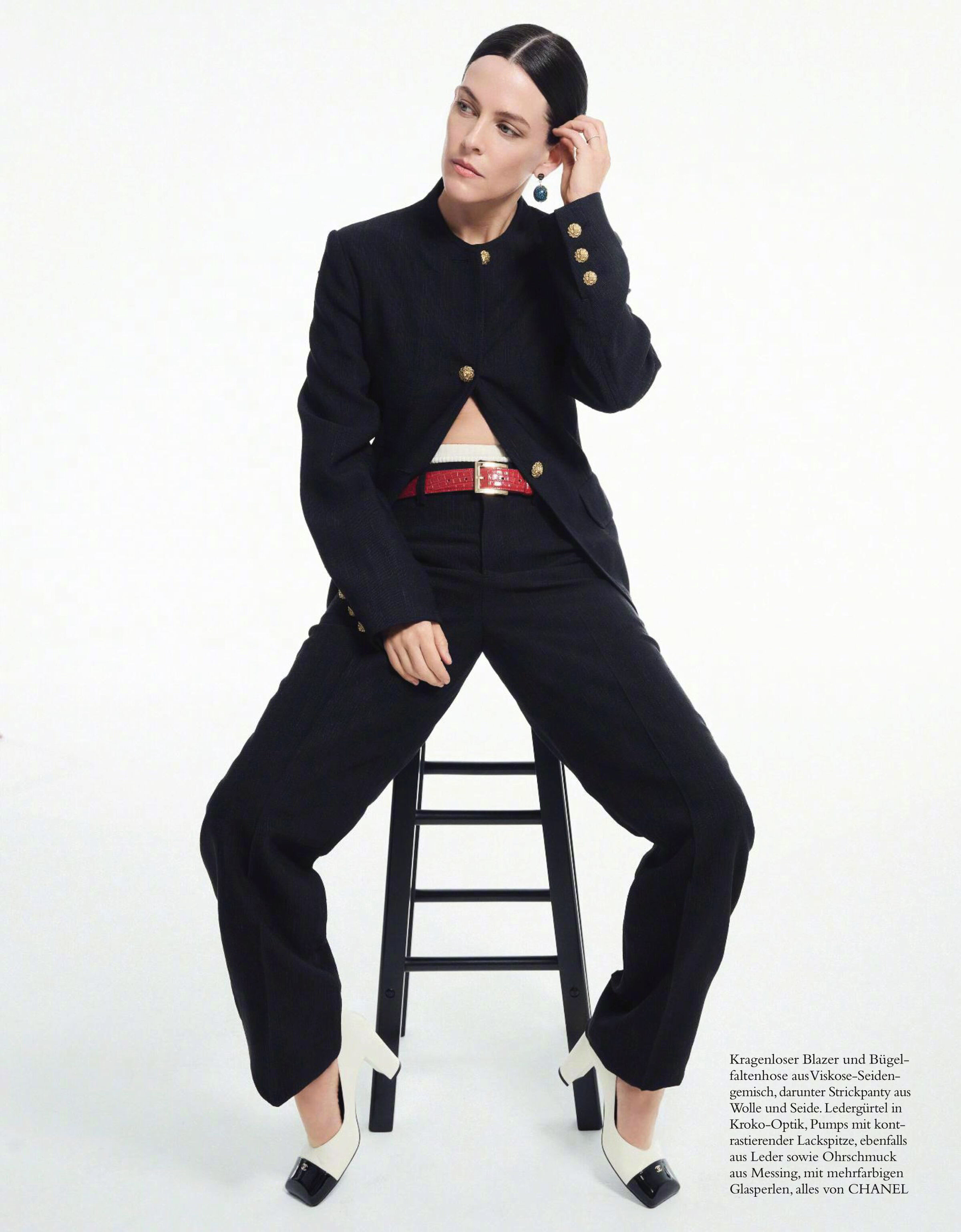 Harper'sBazaarGermany德国版时尚芭莎三月刊，香奈儿品牌