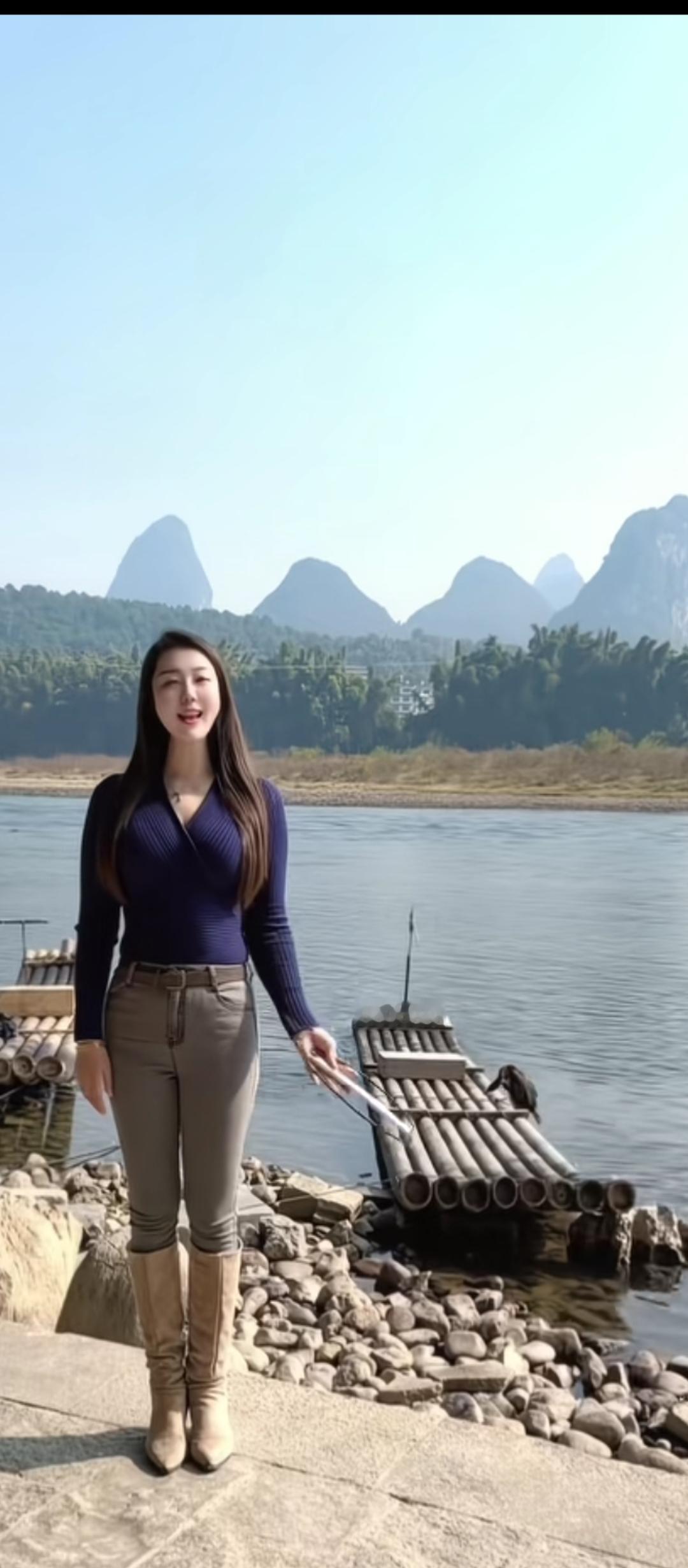 家乡美:山水如画，美人如玉。