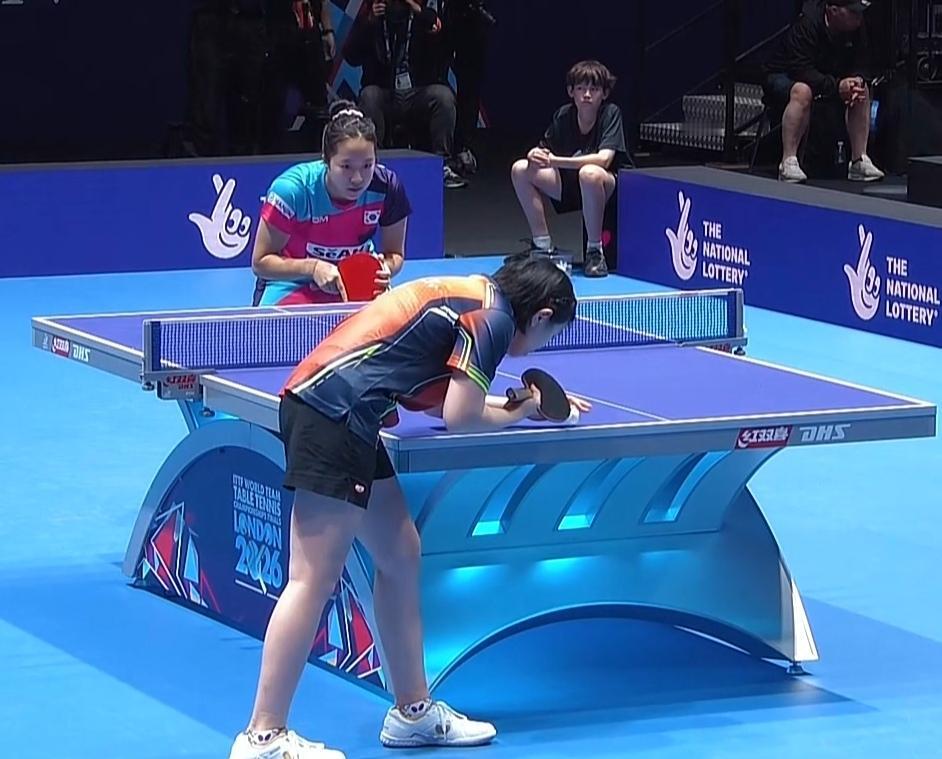 中国台北3-1韩国一单申裕斌发挥完全失准，两次上场皆输，韩乒女团首尝败果！首