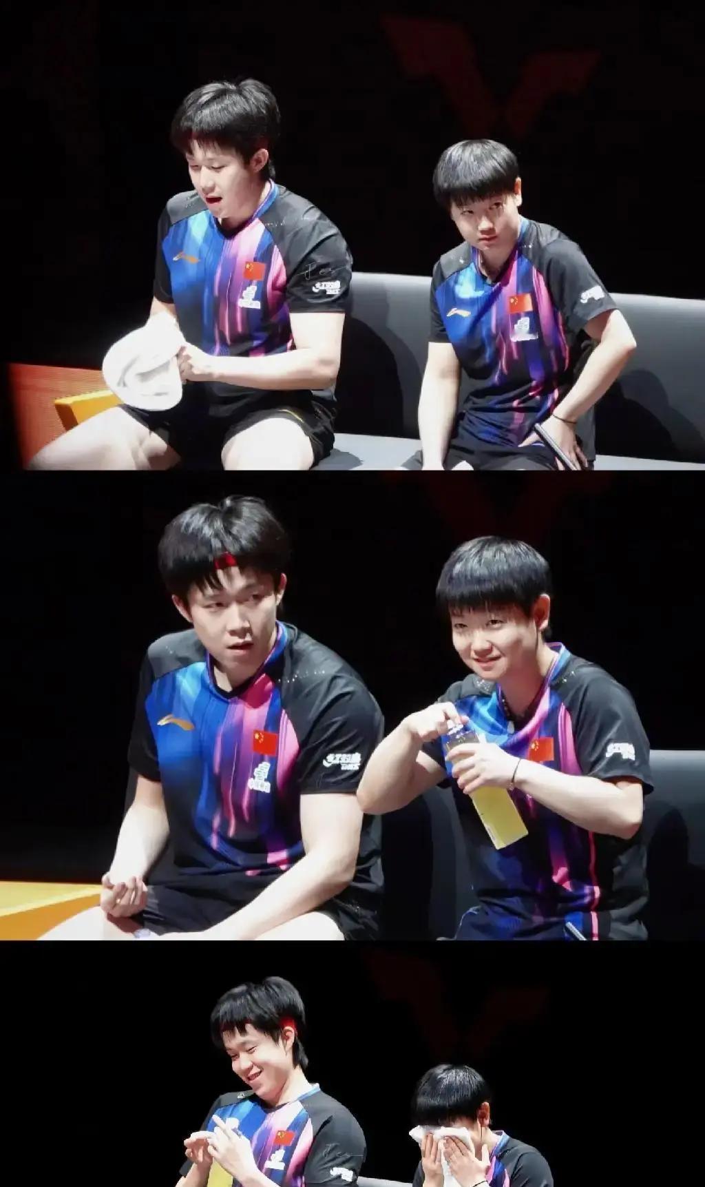 国乒这次多哈站的名单，够狠。孙颖莎、王楚钦这些绝对主力，一个都不上。全派林