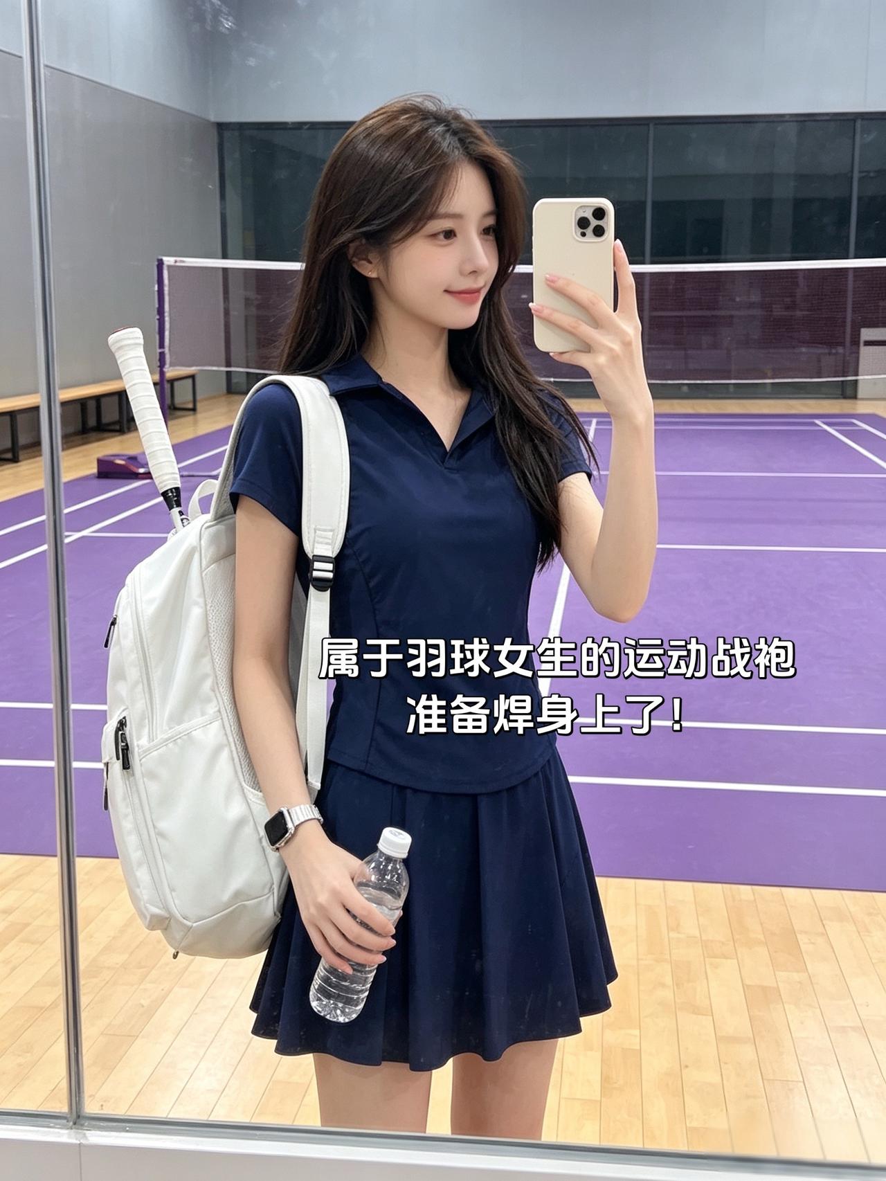 属于羽球女生的运动战袍准备焊身上了！