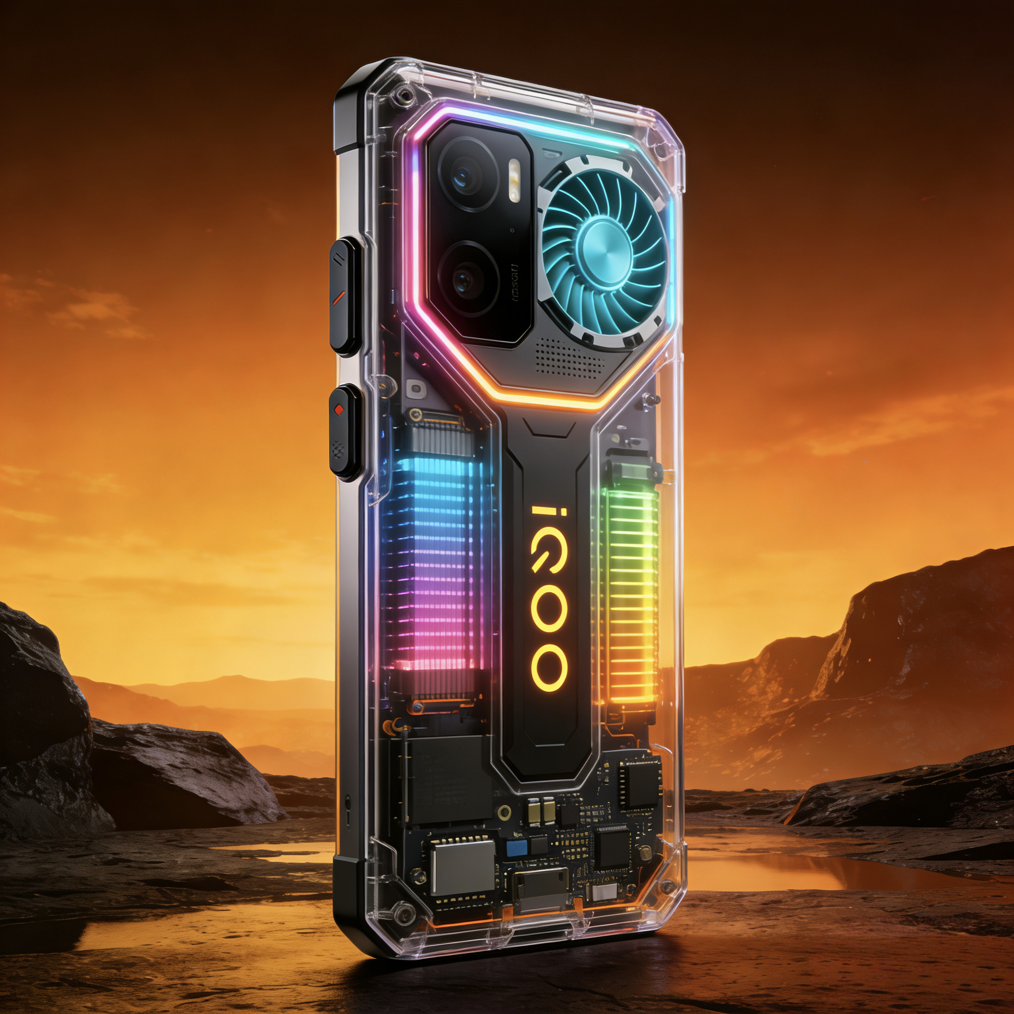 iQOO15Ultra❓官方图还没出，我让豆包画了一个iQOO15Ul