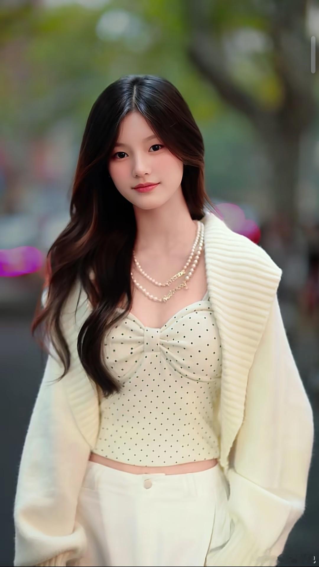 街拍纯洁女孩清纯女孩气质穿搭小姐姐