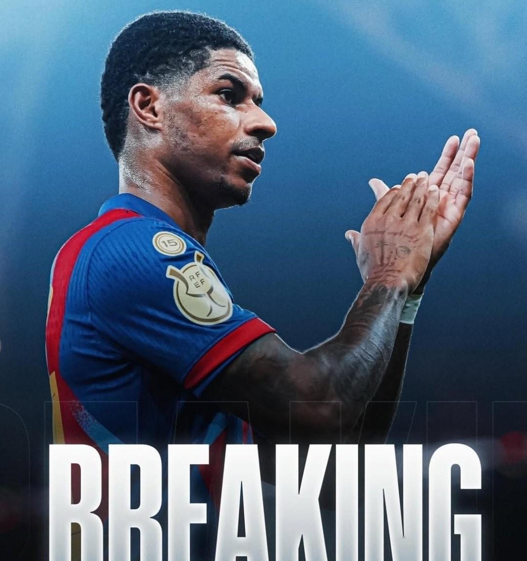 巴塞罗那足球俱乐部已向曼联提出一份价值2200万欧元的报价，希望永久签下马库斯·