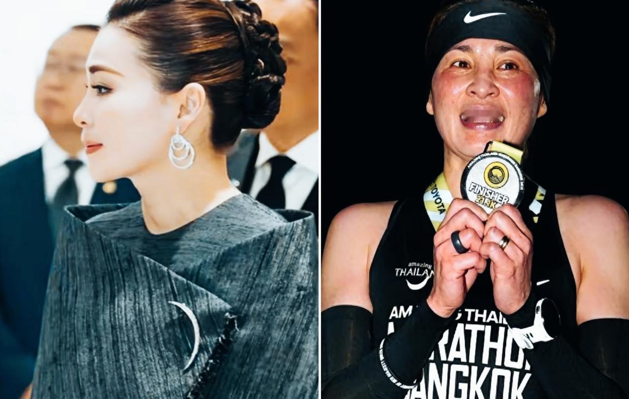 苏提达化妆和素颜差别是不是好大啊？化妆照和素颜照是不是简直有点判若两人啊！素