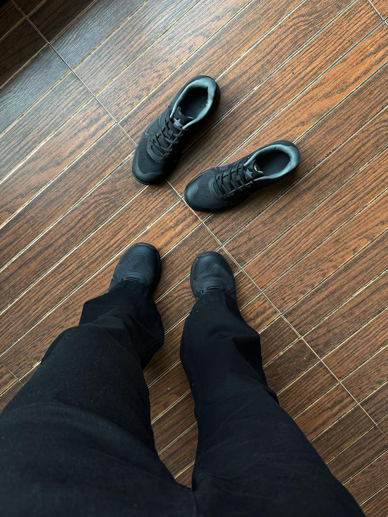 心动不如行动ootd运动穿搭作训鞋男生穿搭