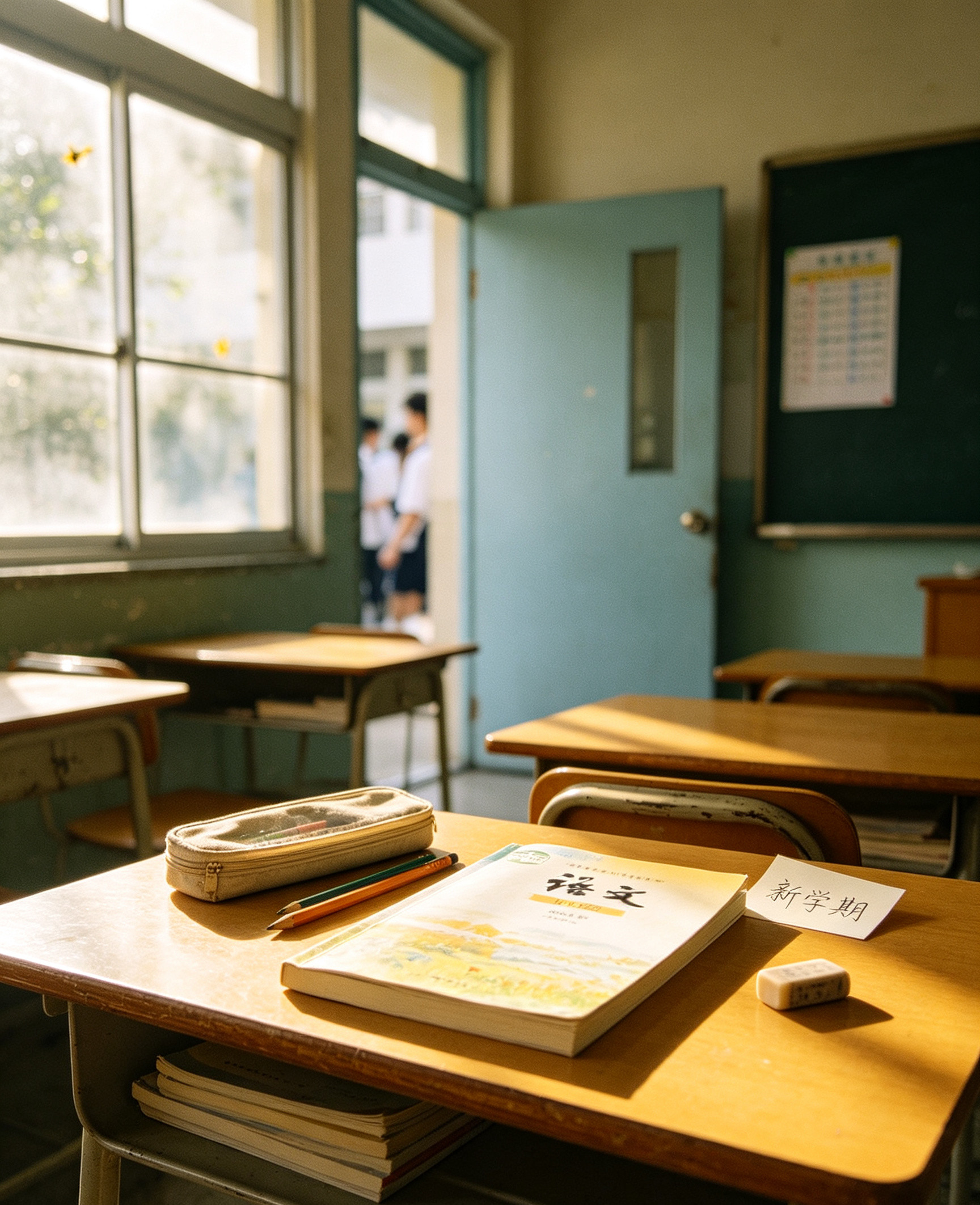 微小说大赛我的开学故事《开学故事·旧夏余温》每次九月开学，我总会想起初中的那间