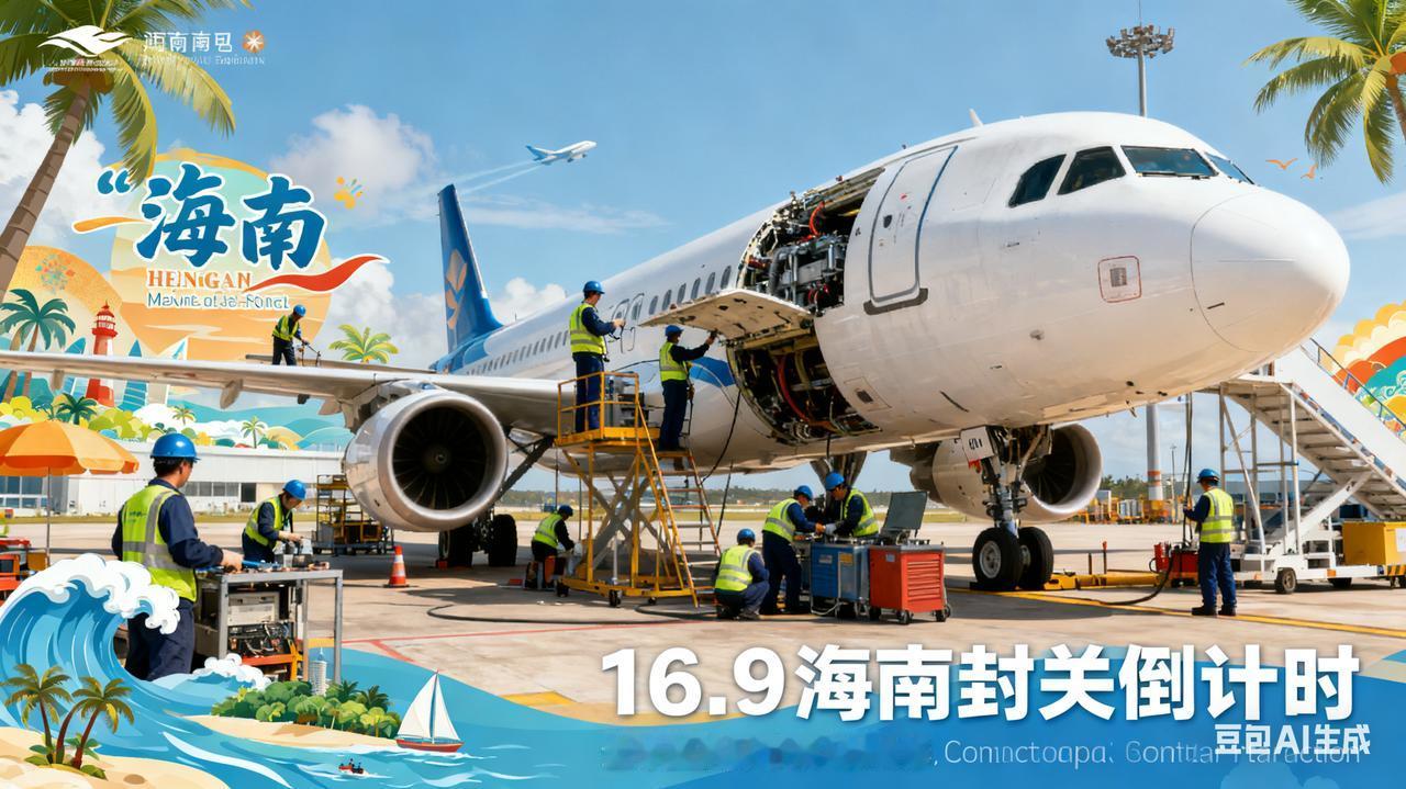 海南封关倒计时！全球航司扎堆来修飞机海南自贸港封关进入倒计时，一个冷门产业