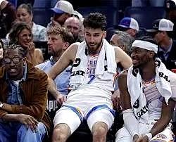 雷霆队本赛季球员发挥，显然是全NBA联盟最强啊！亚历山大，场均32.0分。霍